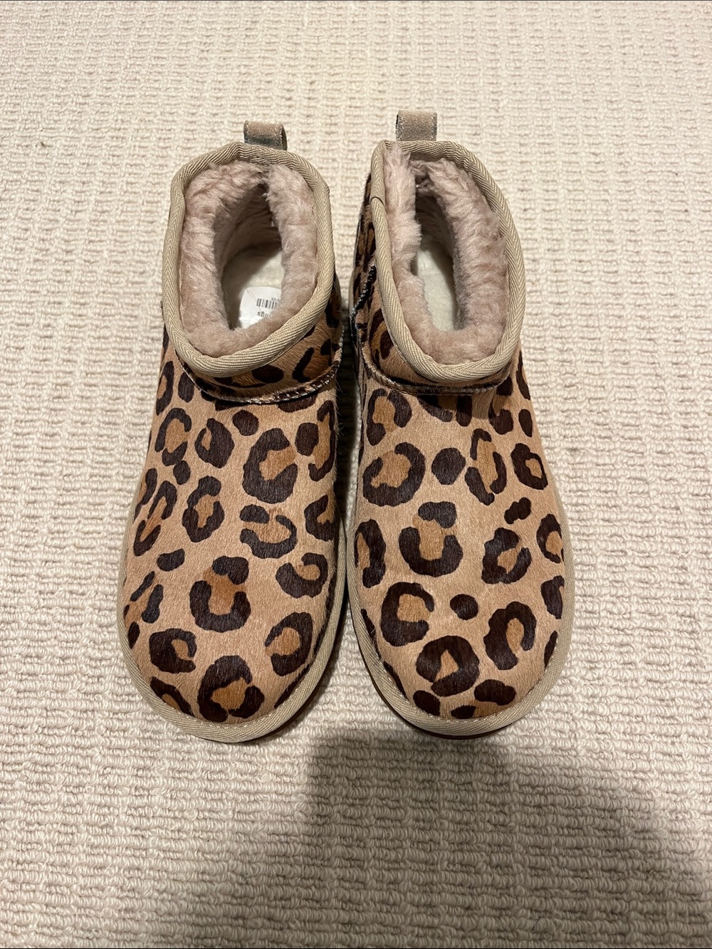 Leopard Print Low Profile Uggs